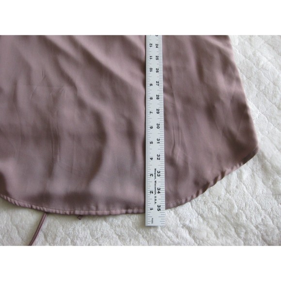 H&M Women's Dress Brown Size 4 Sleeveless Tie Waist Casual - Picture 15 of 16